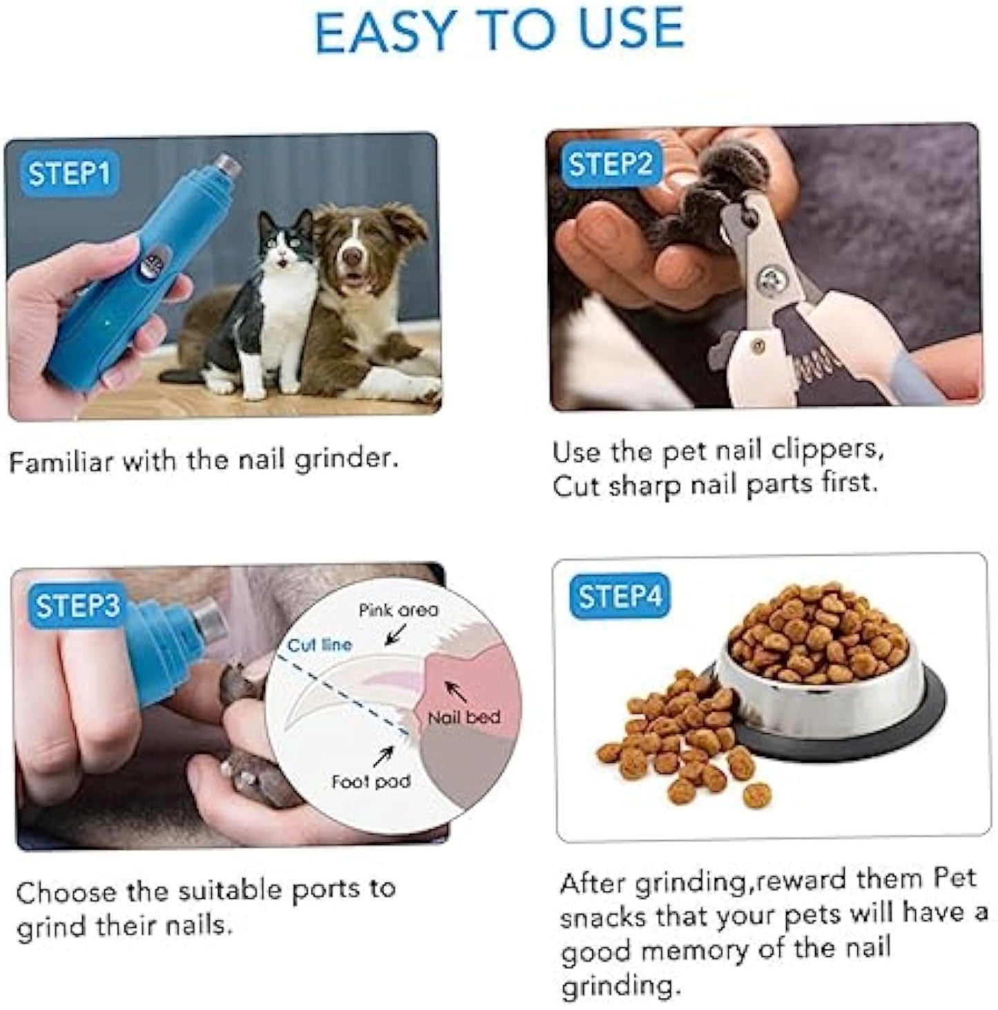 Electric Pet Nail Grinder & Polisher