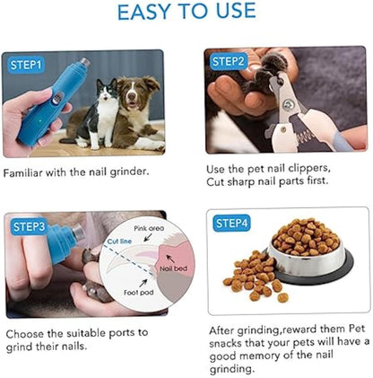 Electric Pet Nail Grinder & Polisher