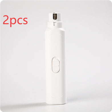 Electric Pet Nail Grinder – Battery-Powered Trimmer for Dogs & Cats