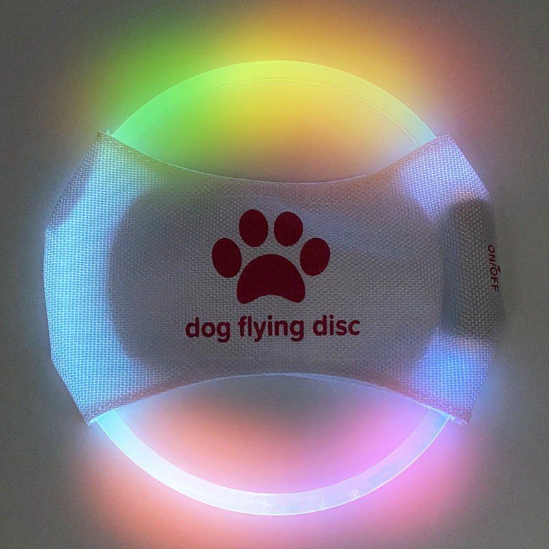 LED Dog Frisbee – Glow-in-the-Dark Flying Disc