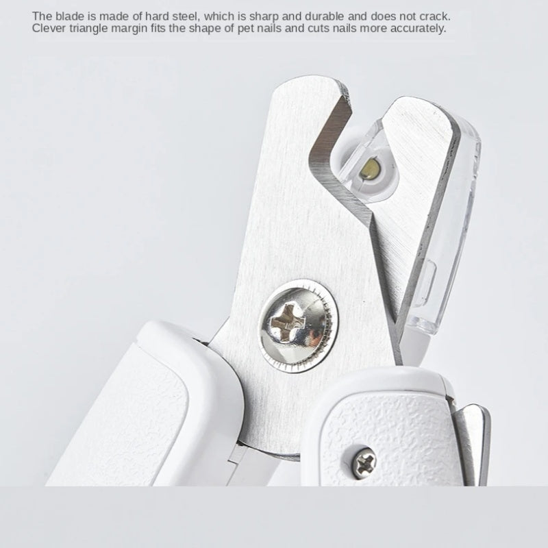 LED Pet Nail Clipper – Dog & Cat Nail Trimmer Scissors