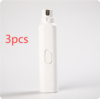 Electric Pet Nail Grinder – Battery-Powered Trimmer for Dogs & Cats