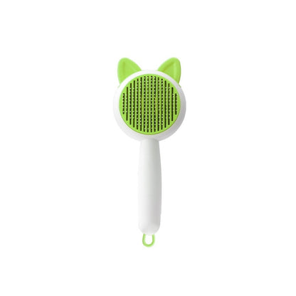 Self-Cleaning Pet Grooming Brush