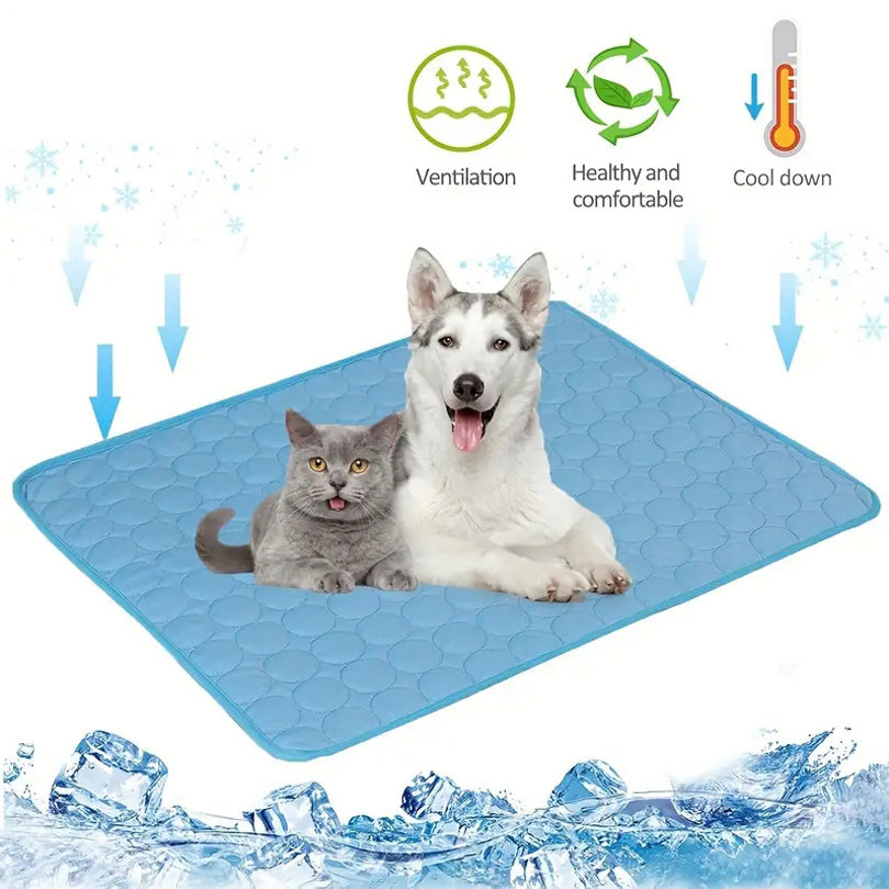 Ice Silk Cooling Pad for Dogs & Cats