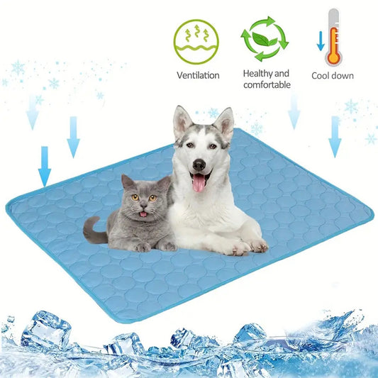 Ice Silk Cooling Pad for Dogs & Cats